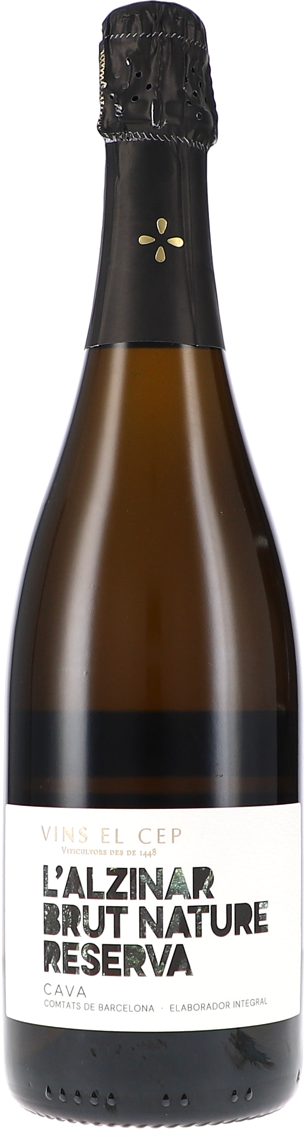 L'Alzinar, Brut Nature Reserva Alkohol, Bier, Getränk, Flasche, Bier-Flasche