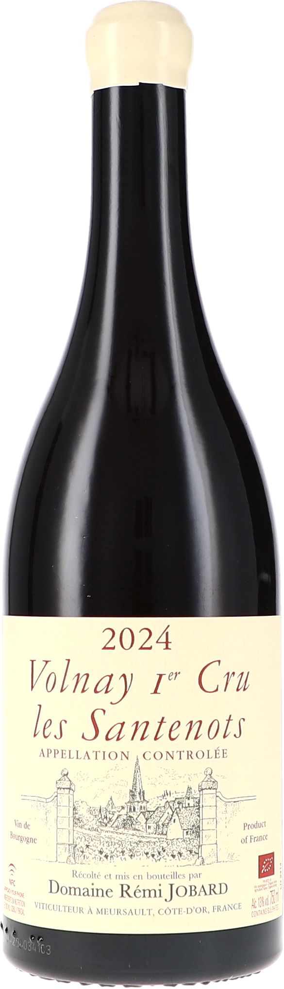 Volnay 1er Cru Les Santenots AOC Weinflasche, Rotwein, Burgund, Volnay, Les Santenots