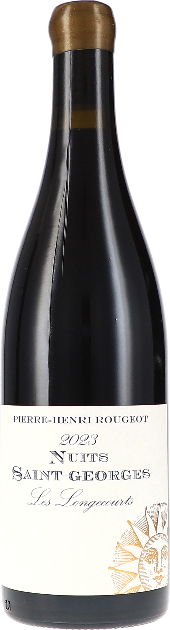 Nuits-Saint-Georges "Les Langecourts" AOC weisswein, rotwein, weinflasche, etikett, nuits-saint-georges