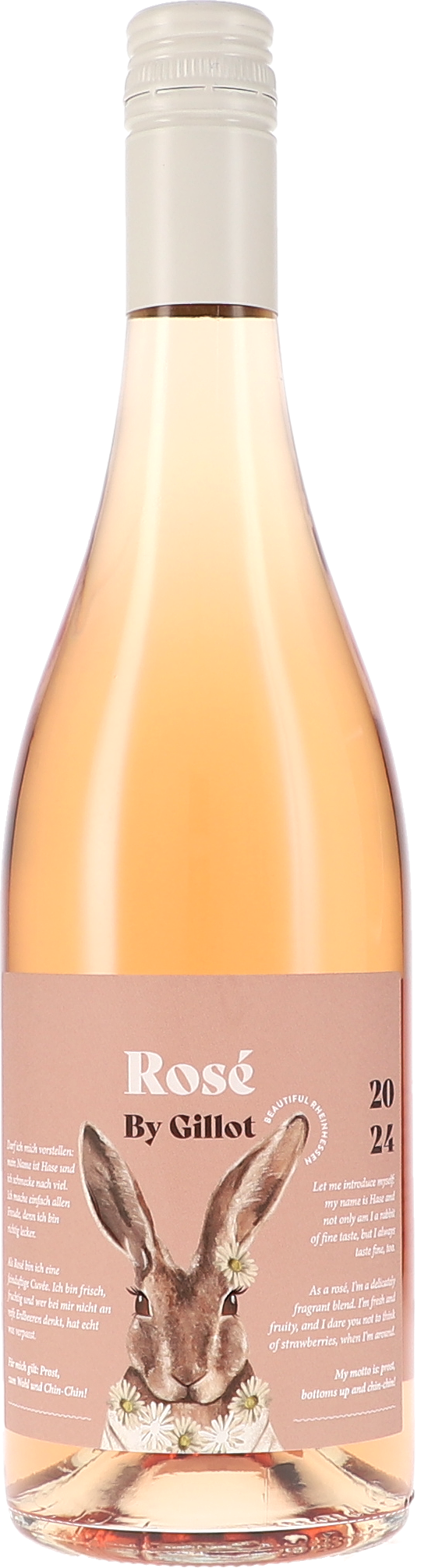 "Hase" Rosé By Gillot Tier, Antilope, Säugetier, Tierwelt, Getränk, Tier, Antilope, Säugetier, Tierwelt, Getränk