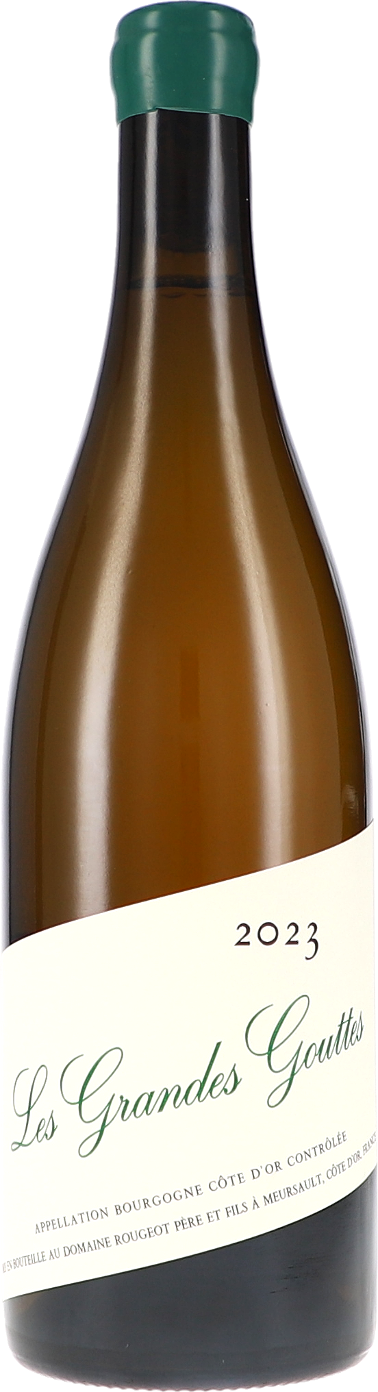 Bourgogne Côte d'Or "Les Grandes Gouttes" Sans Sulfite Ajouté AOC wein, flasche, 2023, etikett, glasflasche