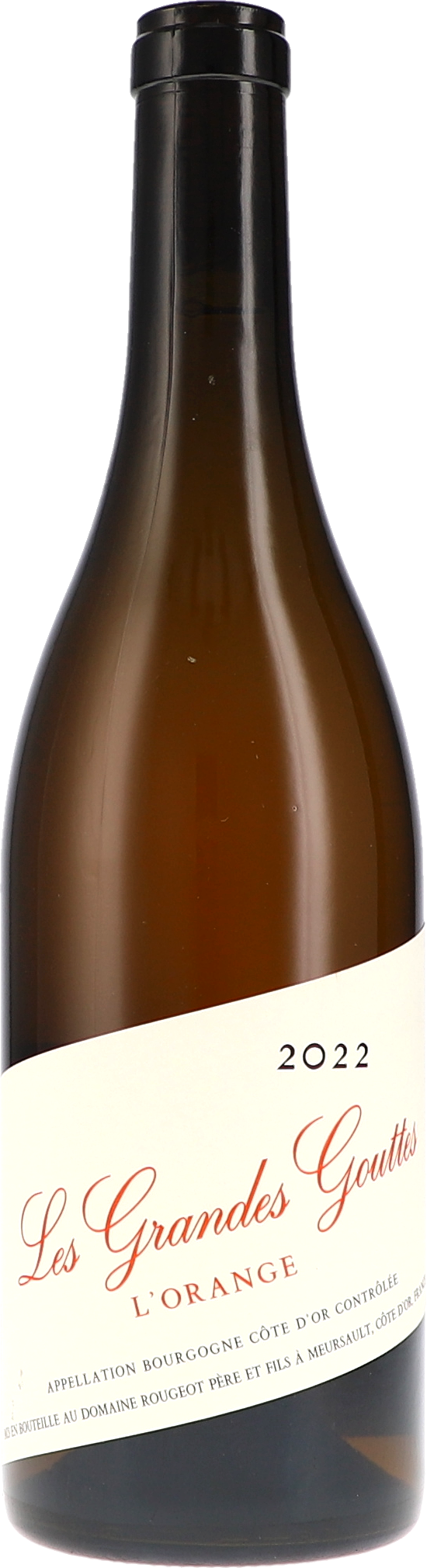 Bourgogne Côte d'Or "Les Grandes Gouttes" l'Orange, Sans Sulfite Ajouté AOC Bourgogne Côte d'Or "Les Grandes Gouttes" l'Orange, Sans Sulfite Ajouté AOC