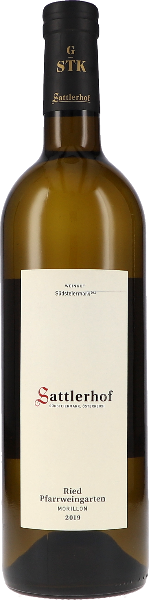 Ried Pfarrweingarten Morillon DAC Flasche, Alkohol, Getränk, Weinflasche