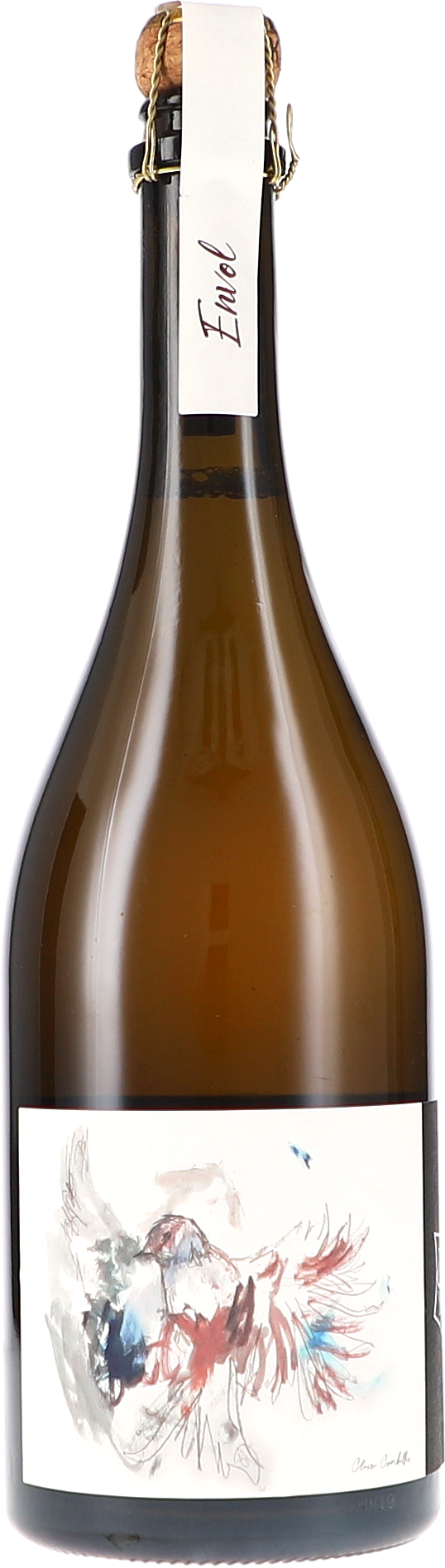 Cuvée "Envol" Brut Nature, Sans Soufre Ajouté Alkohol, Bier, Getränk, Flasche, Bier-Flasche