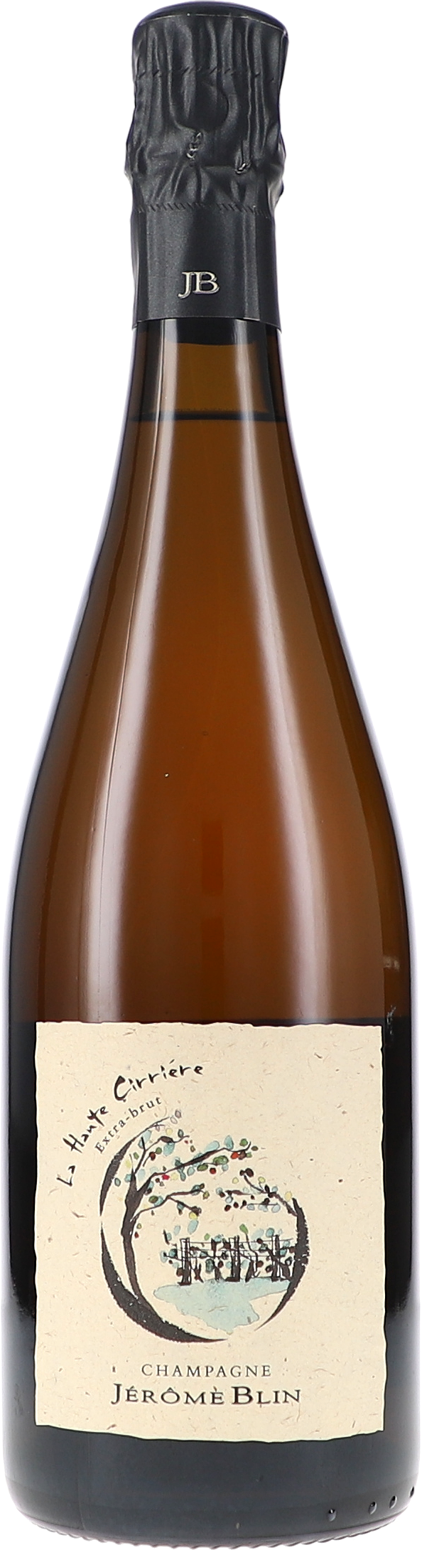 La Haute Cirriére, Extra Brut Champagne, Schaumwein, Flasche, Brut, Etikett