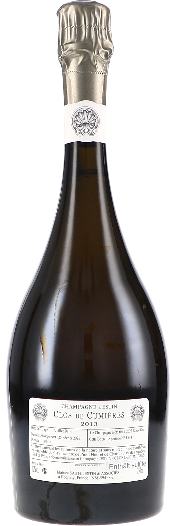 champagne, Flasche, Schaumwein, Goldfolien, Etikettinfo