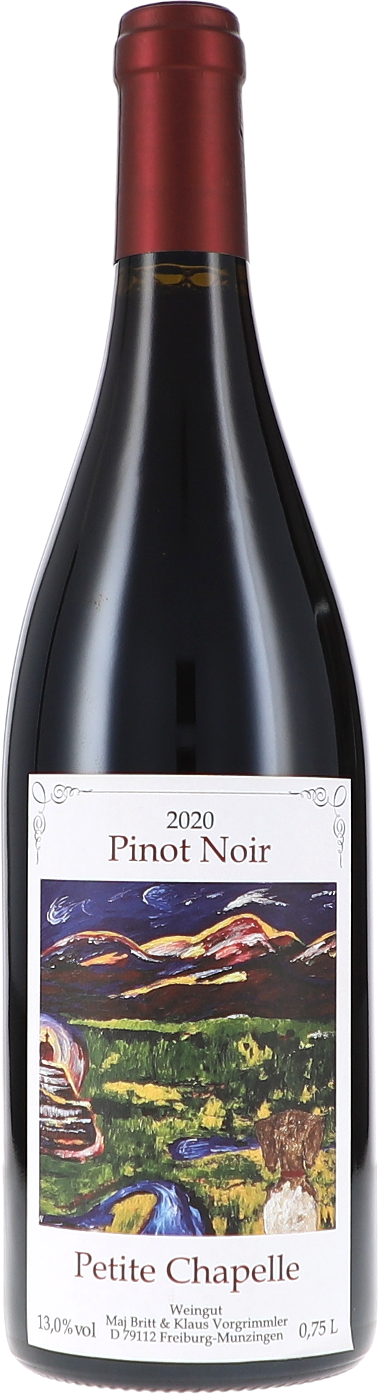 Petite Chapelle Pinot Noir Flasche, Alkohol, Getränk, Roter Wein