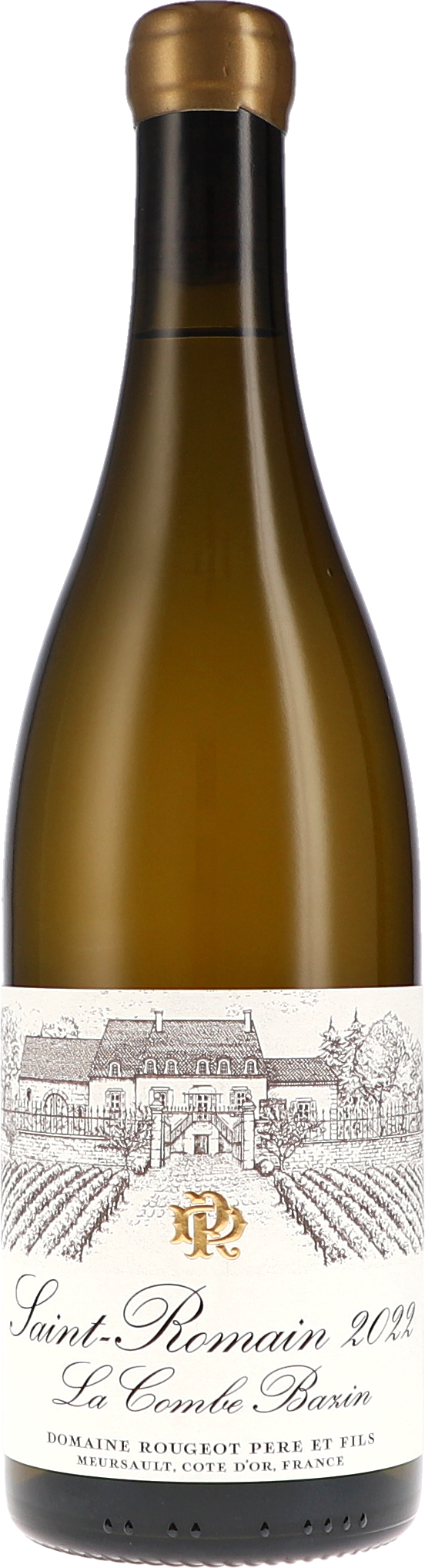 Saint-Romain "La Combe Bazin" AOC Alkohol, Getränk, Flasche, Schnaps, Weinflasche