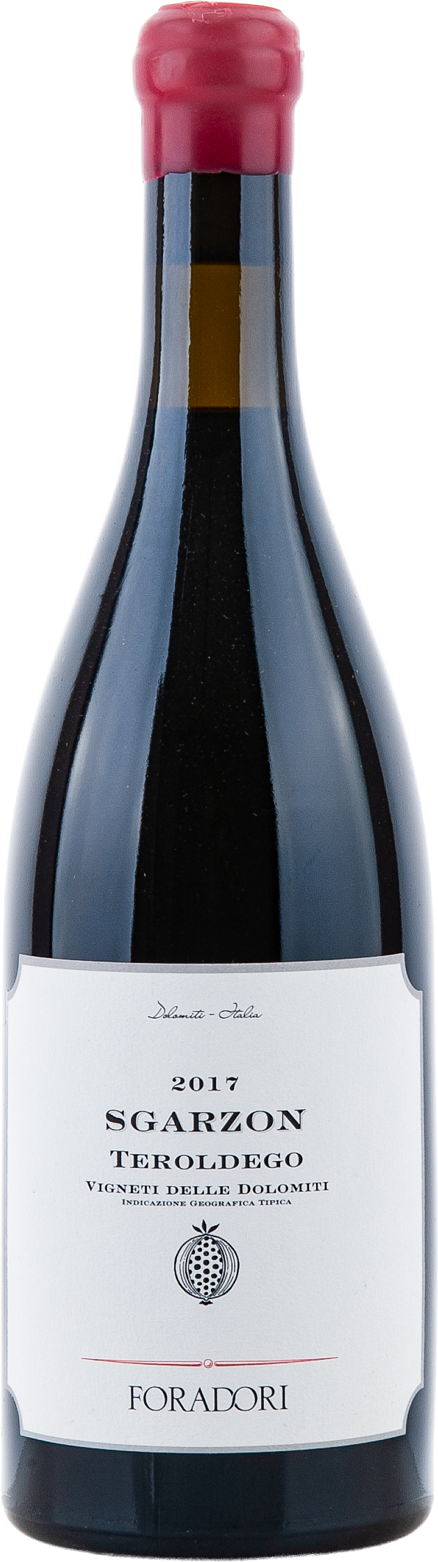 wein, Flasche, Rotwein, Teroldego, Etikett, Foradori