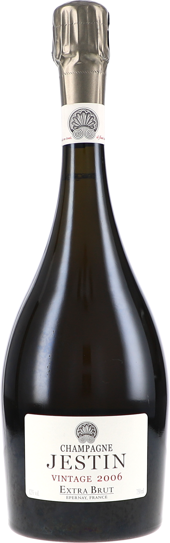 Jestin, Extra Brut Sekt, Champagne, Flasche, Vintage 2006, Extra Brut