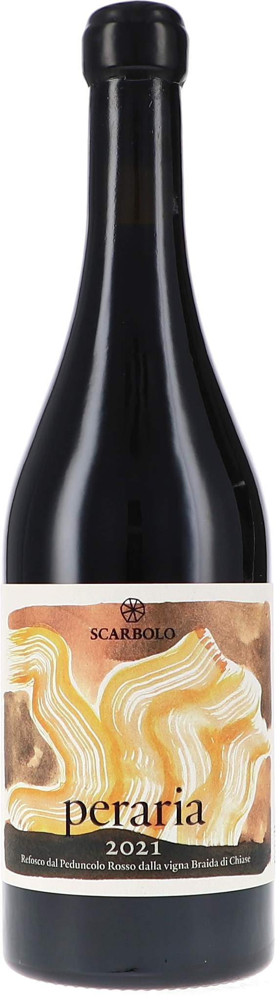 Refosco dal Peduncolo Rosso "Peraria" DOC Alkohol, Bier, Getränk, Flasche