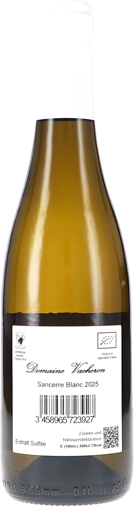 Weißwein, Sancerre, Blanc, Flasche, Etikett