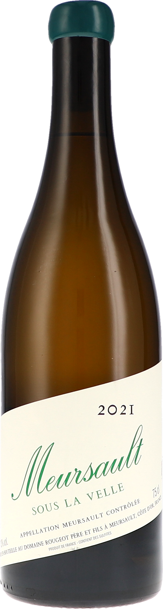 Meursault "Sous la Velle" Sans Sulfite Ajouté AOC Meursault "Sous la Velle" Sans Sulfite Ajouté AOC