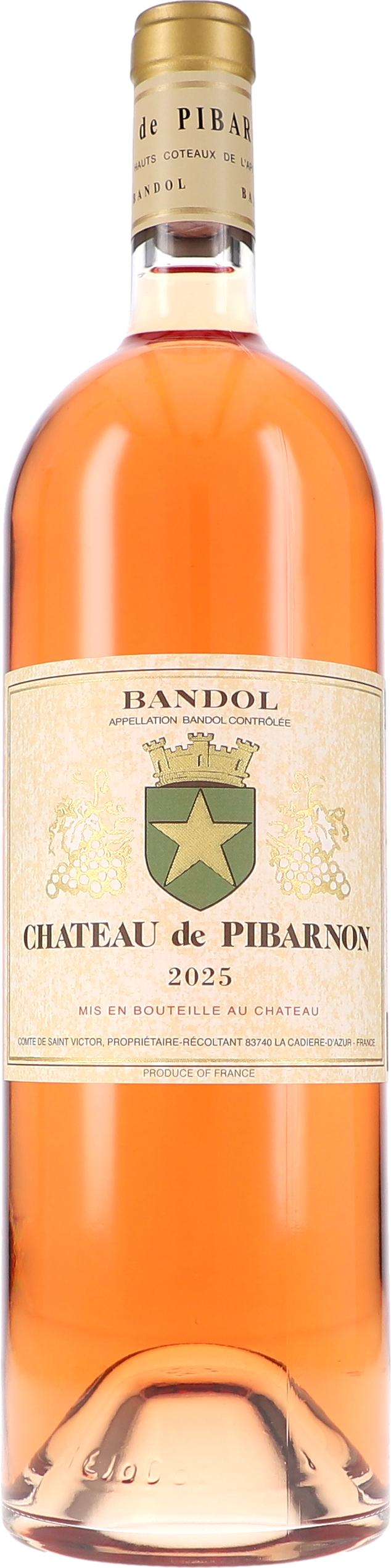 Château de Pibarnon Rosé AOC rose, Wein, Flasche, Chateau de Pibarnon, Bandol