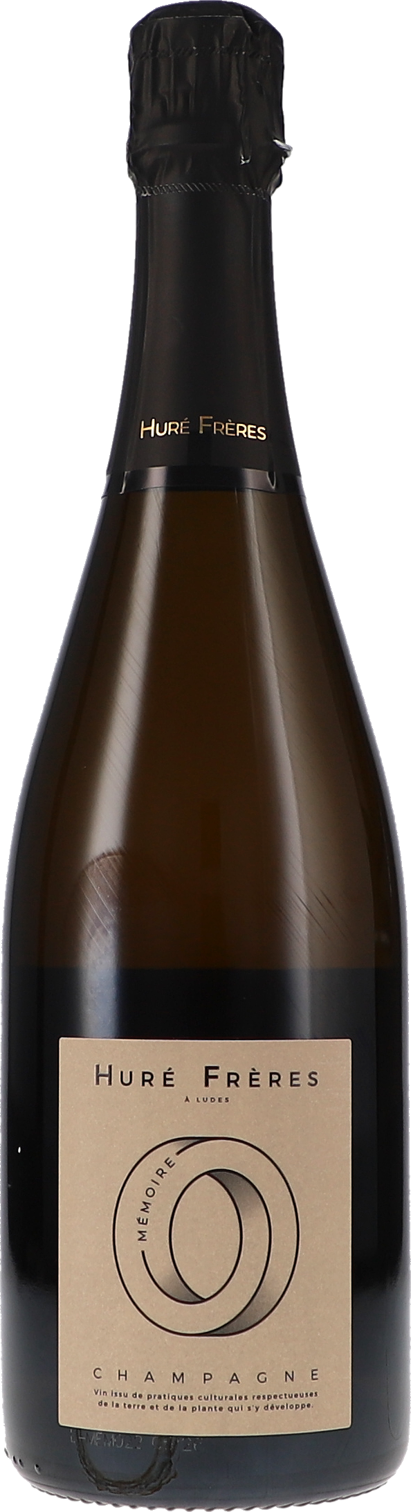 Mémoire, Solera 1982/2022, Extra Brut Champagner, Schaumwein, Braune Flasche, Champagne-Region