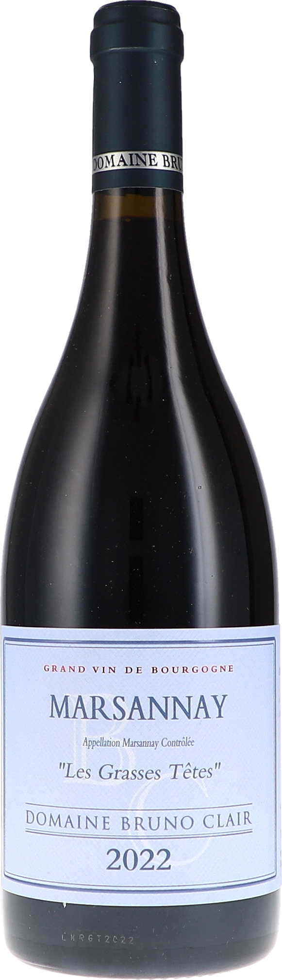 Marsannay rouge "Les Grasses Têtes" AOC Alkohol, Flasche, Schnaps, Weinflasche, Roter Wein