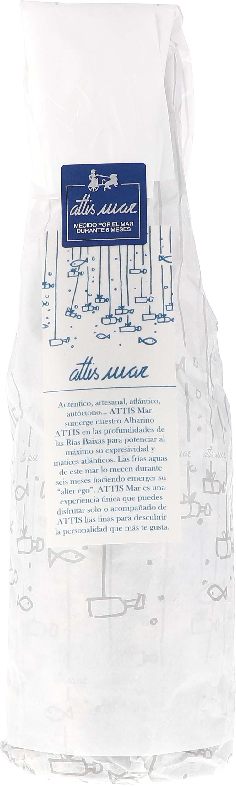 Attis Mar, gereift 9m unter Wasser im Galizischen Meer Attis Mar, gereift 9m unter Wasser im Galizischen Meer