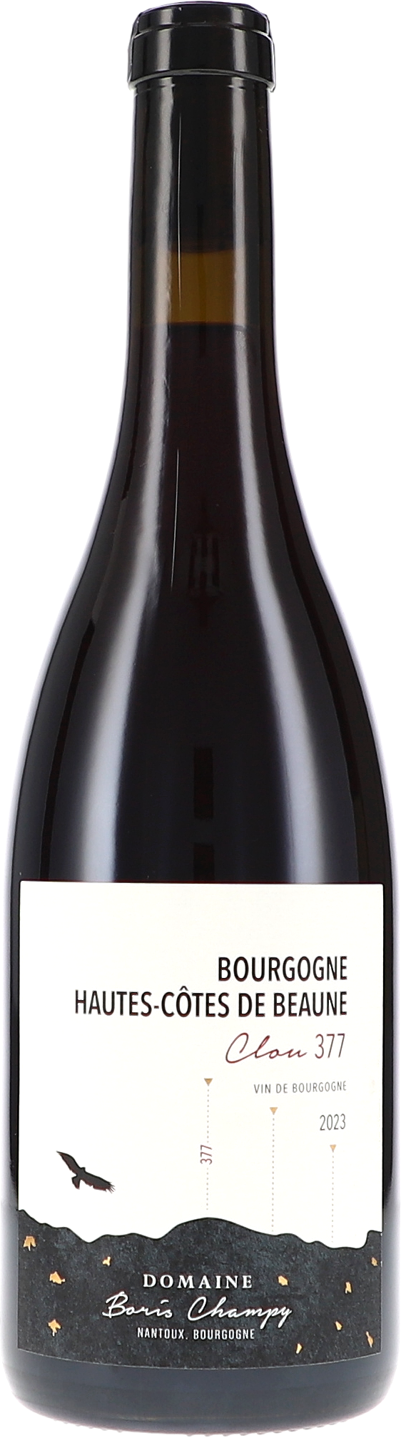 Bourgogne Hautes-Côtes de Beaune Rouge, Clou 377 AOP Alkohol, Bier, Getränk, Flasche, Schnaps