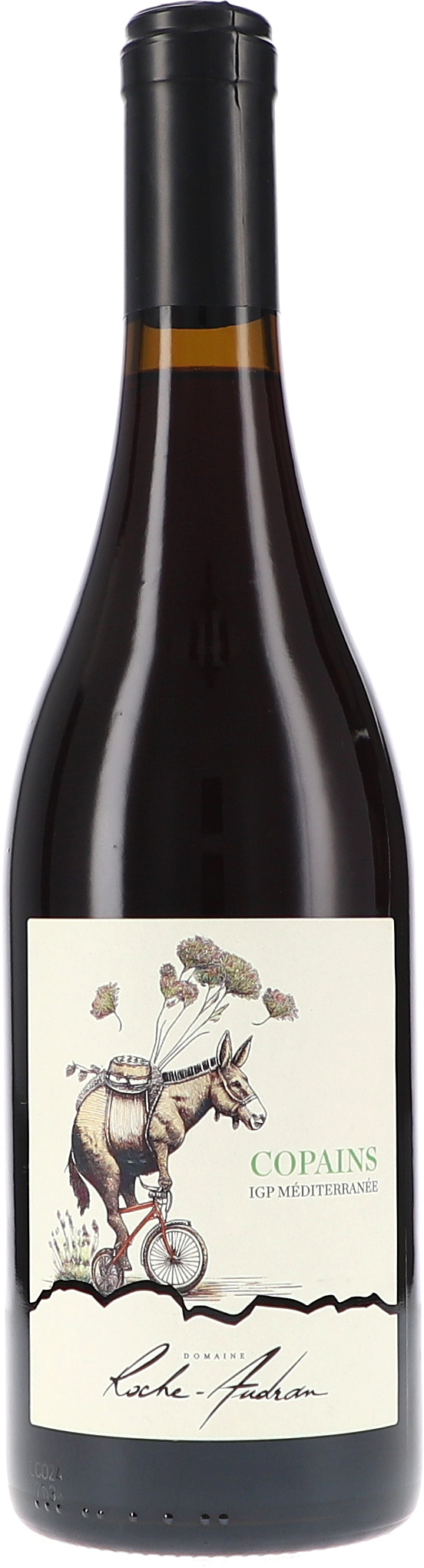 Copains IGP Méditerranée Wein, Rotwein, Flasche, Etikett, IGP Méditerranée