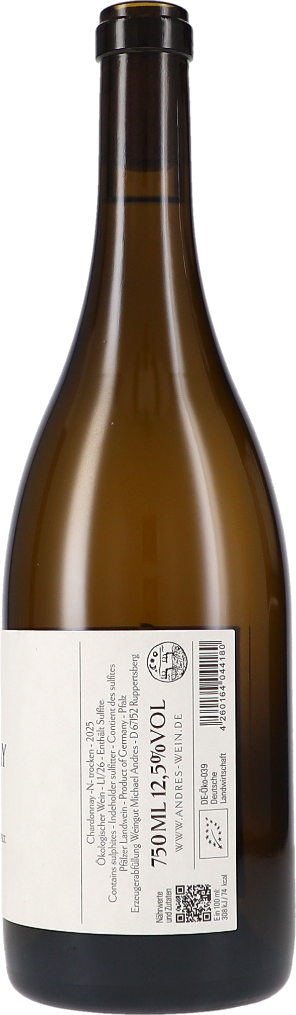 Weißwein, Flasche, Glasflasche, Etikett, 75cl