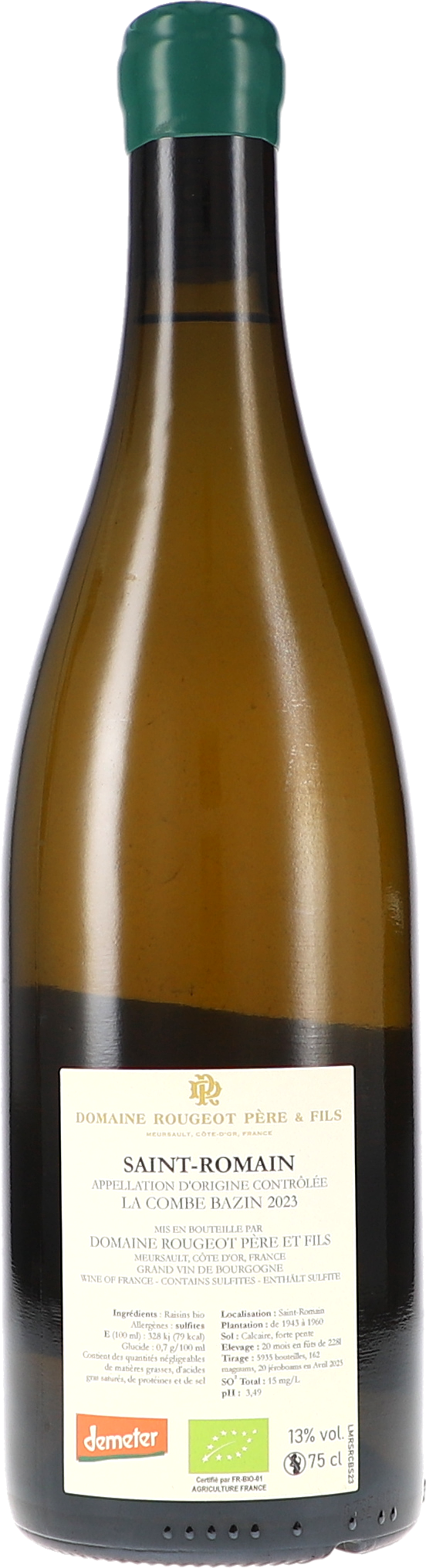 weisswein, flasche, glasklarglas, saint-romain, rebensaft