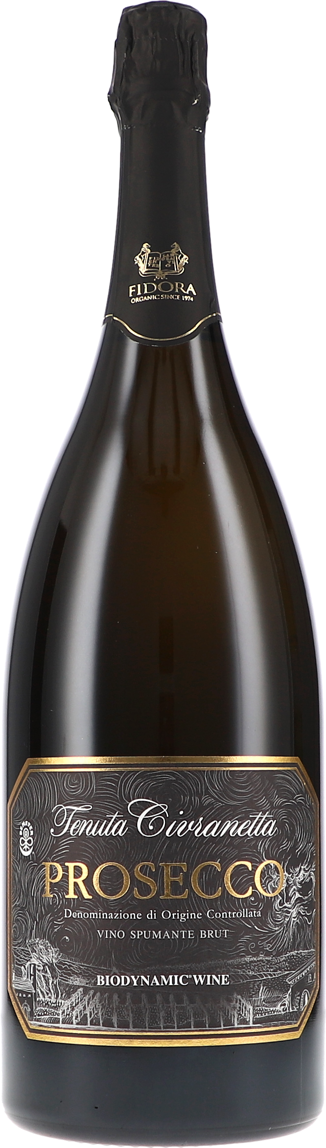 Civranetta Prosecco DOC Spumante Brut Alkohol, Flasche, Schnaps, Weinflasche, Bier