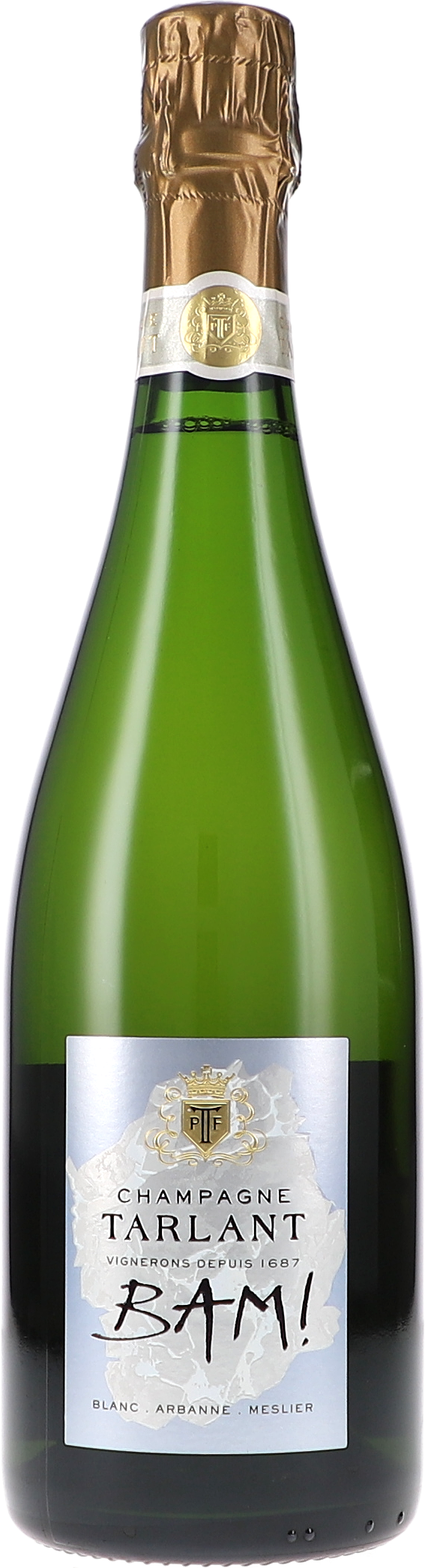 BAM! 2012+Réserve Perpetuelle, Brut Nature Alkohol, Getränk, Bier, Flasche