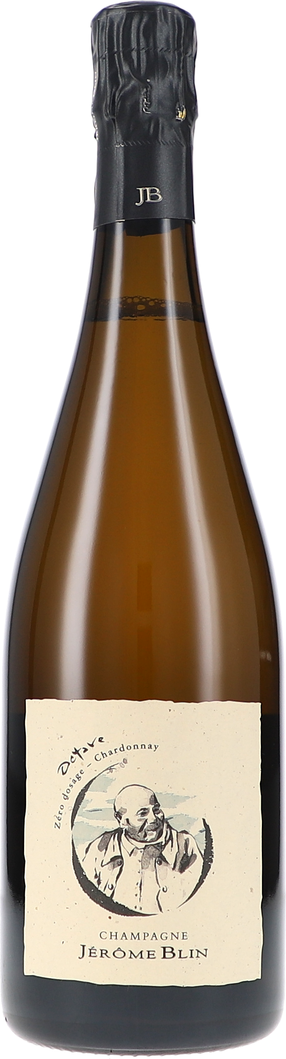 Octave, zero dosage champagne, flasche, Sekt, Etikett, Jérôme Blin