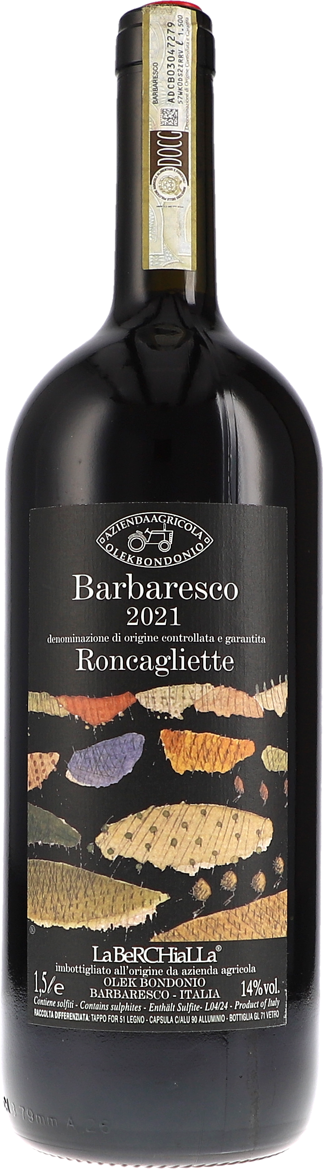 Barbaresco Roncagliette DOCG Alkohol, Getränk, Bier, Schnaps, Roter Wein