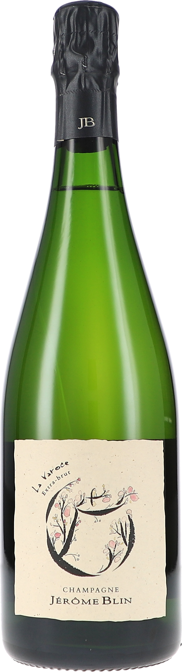 La Varoce, Extra Brut champagne, Flasche, Schaumwein?, grünes Glas?, Etikett