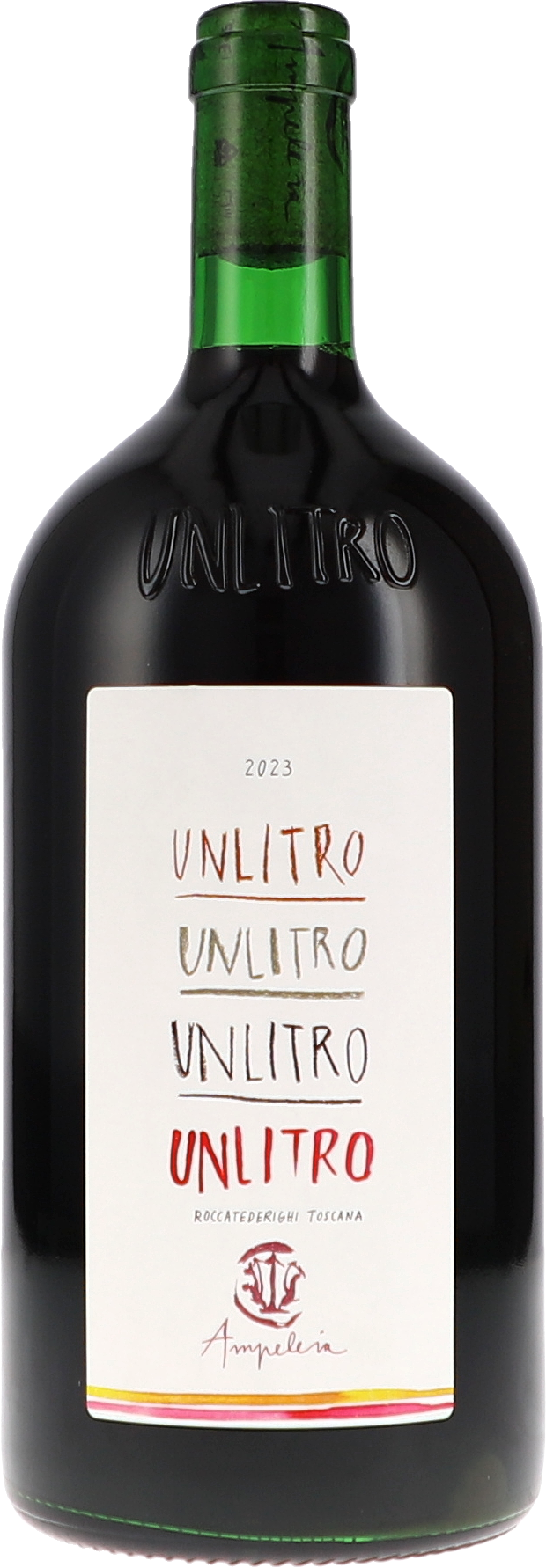 UNLITRO IGT Alkohol, Getränk, Schnaps, Flasche, Weinflasche