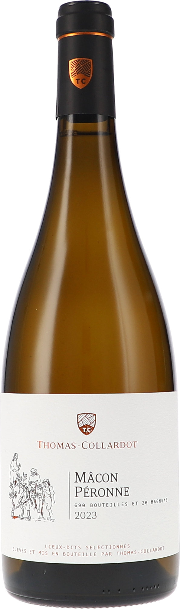 Mâcon Péronne blanc AOC Alkohol, Getränk, Flasche, Weinflasche, Bier