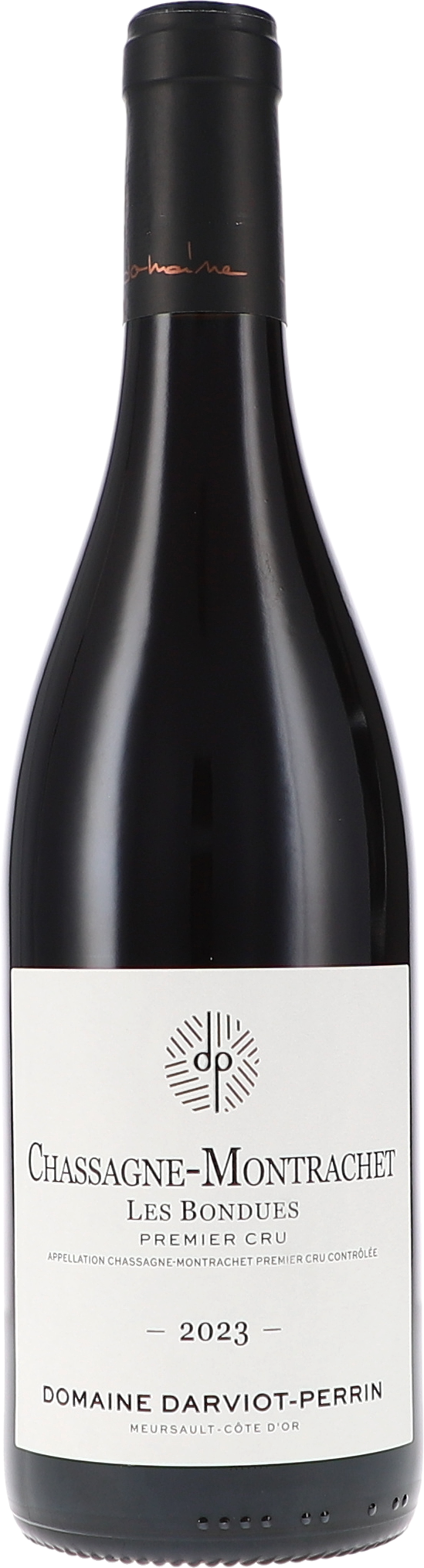 Chassagne-Montrachet 1er Cru "Les Bondues" AOC Alkohol, Schnaps, Roter Wein, Flasche, Weinflasche