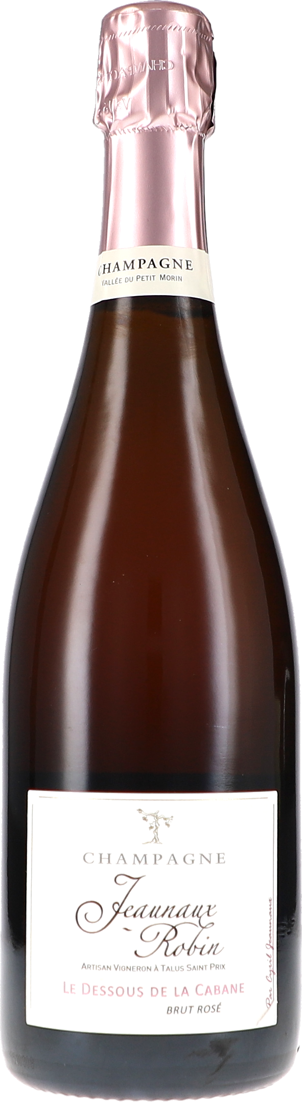 Le Dessous de la Cabane Brut Rosé V22/21 Champagne, Rosé, Brut, Flasche, Glasflasche