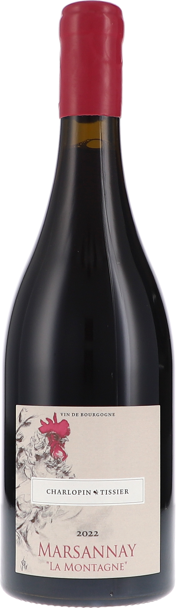 Marsannay "La Montagne" rouge AOC Alkohol, Flasche, Schnaps, Weinflasche, Roter Wein