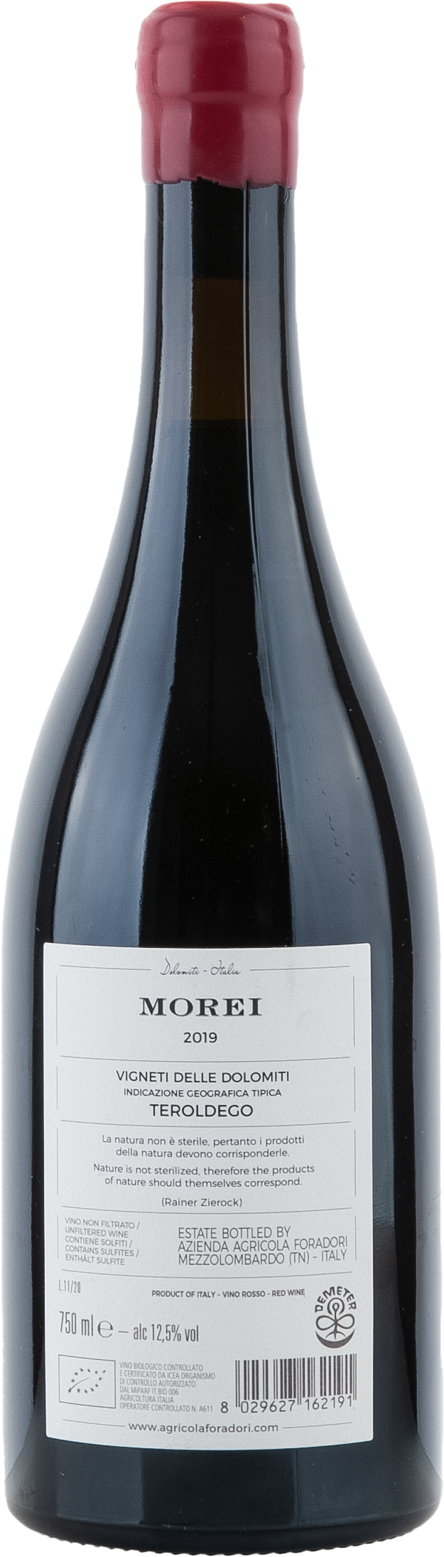 9911031149R Morei Teroldego Vigneti delle Dolomiti IGT