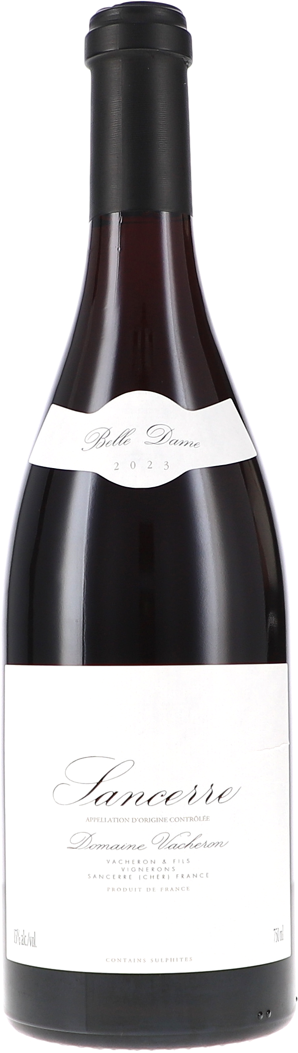 Sancerre rouge "Belle Dame" Weinflasche, Rotwein, Burgund, Domaine, Sancerre