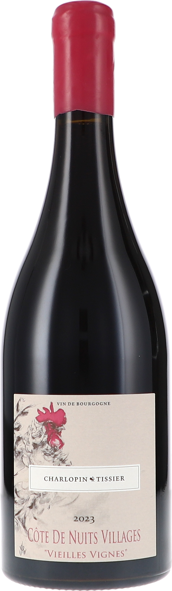 Côte de Nuits Villages "Vieilles Vignes" AOC Alkohol, Flasche, Schnaps, Weinflasche, Roter Wein